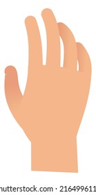Handgriff. Armschablone. Haltungsgeste
