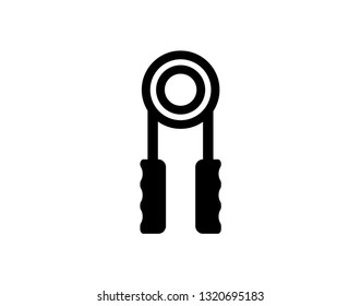 Hand grip icon representing strength and control