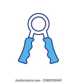 Hand Grip icon vector stock illustration