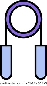 Hand Grip Line Filled Vector Icon Design