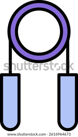 Hand Grip Line Filled Vector Icon Design