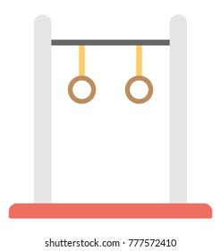 
A hand grip swing mainly used in gyms for exercise 
