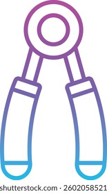 Hand Grip vector icon. Can be used for printing, mobile and web applications.
