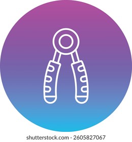 Hand Grip vector icon. Can be used for printing, mobile and web applications.