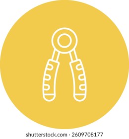 Hand Grip vector icon. Can be used for printing, mobile and web applications.