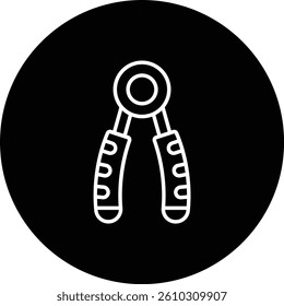 Hand Grip vector icon. Can be used for printing, mobile and web applications.