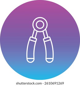 Hand Grip vector icon. Can be used for printing, mobile and web applications.