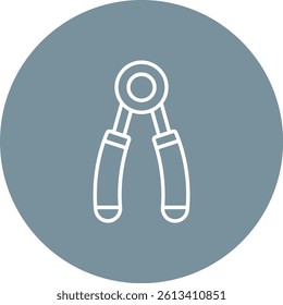 Hand Grip vector icon. Can be used for printing, mobile and web applications.