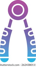 Hand Grip vector icon. Can be used for printing, mobile and web applications.