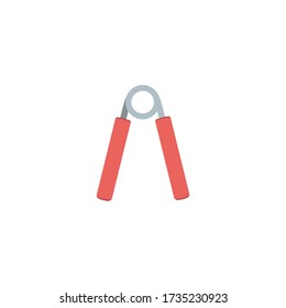 Hand gripper icon. Clipart image isolated on white background