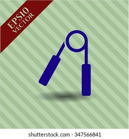 Ilustración del vector del icono de la rejilla de mano