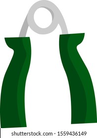 Cubierta manual, ilustración, vector sobre fondo blanco.