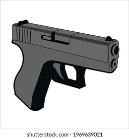 Handfeuerwaffen-Vektordesign