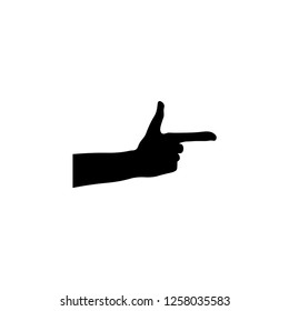 Hand gun sign