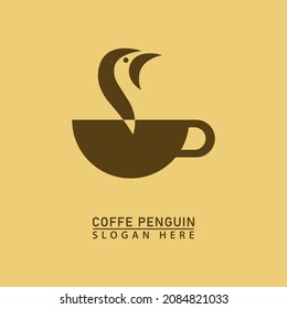hand head and coffee cup simple elegant logo icon. vector flat abstract design.
