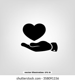 hand heart