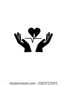 con icono del corazón, mejor icono plano del vector.