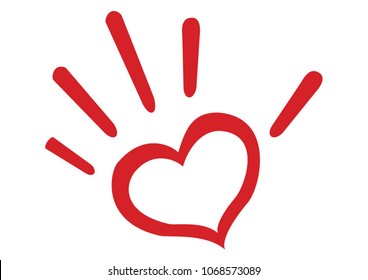 Hand With A Hearth