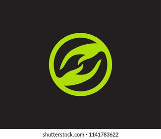 Hand help logo and symbols template icons
