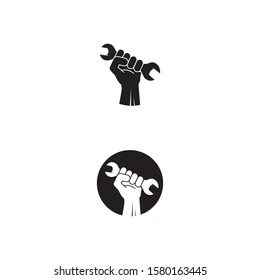 Hand and help vector logo and symbols template icons app