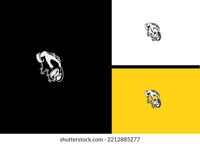 hand hold heart and chain vector line art design