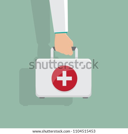 hand hold madicine kit box 