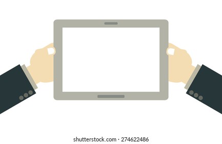 hand hold tablet