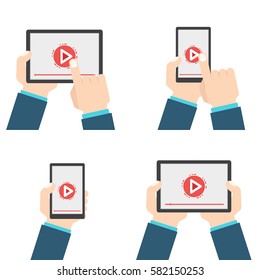 Hand hold video player
