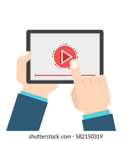 Hand hold video player