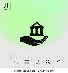 Banco de mão. Elementos para seu design
