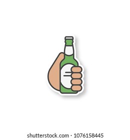 711 Beer bottle emoji Images, Stock Photos & Vectors | Shutterstock