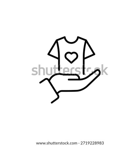 Hand Holding Caring T-Shirt: Giving a Gift with Passion
