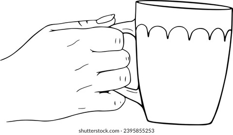  Hand holding ceramic