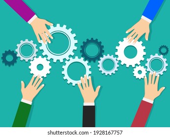 187,542 Gears teamwork Images, Stock Photos & Vectors | Shutterstock