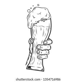 Hand holding drinks