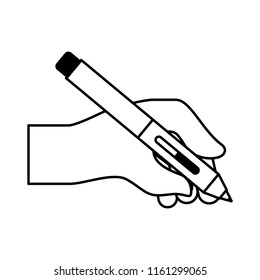 hand holding fountain pen artistic creativity