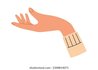 Ilustración del vector de gestos de mano