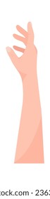 Hand Holding Gesture Vector Illustration