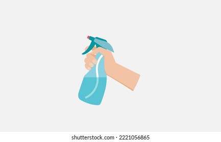 Hand Holding Household Objects Hygiene Icons