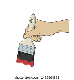 Diseño de Vector de pincel de mano