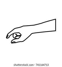 Hand holding something