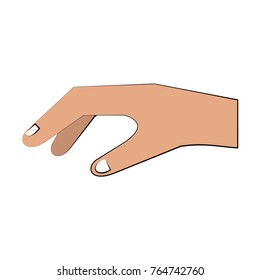 Hand holding something