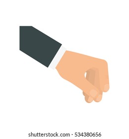 Hand holding something icon vector illustration graphic design