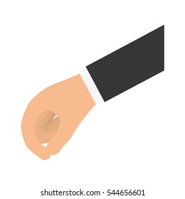 Hand holding something icon vector illustration graphic design