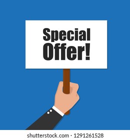 Hand holding - Special offer