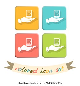 hand holding a tablet pad with sheet of paper.