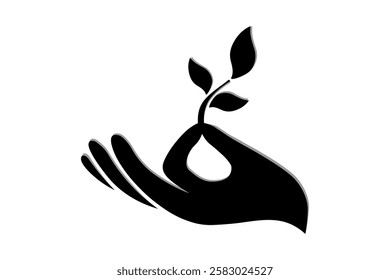 Hand holding a tea leaf
Image of a hand gently holding a fresh tea leaf. Freshness of nature. Project related to tea, healthy lifestyle, ecology or organic products. The leaf is clearly visible, with 