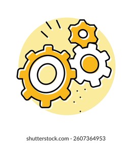 hand holding torch progress color icon vector. hand holding torch progress sign. isolated symbol illustration