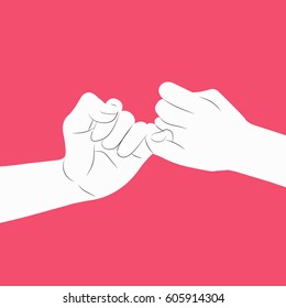 hand holding vector