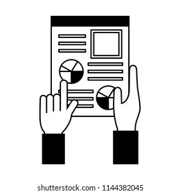 hand holds cv human resources management